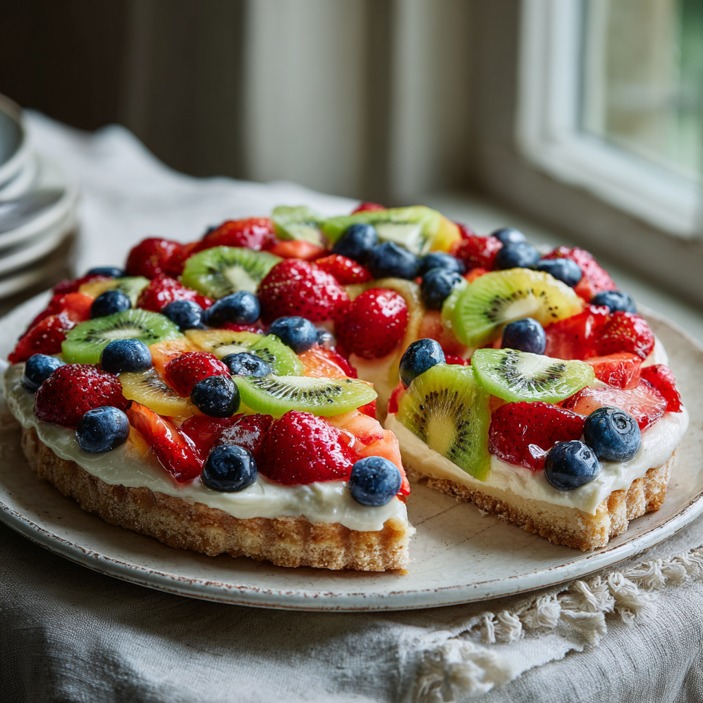Spring Fruit Pizza